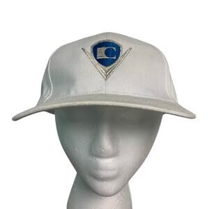 Cap America Chubb Collector Car Embroidered Logo Patch White Hat Cap